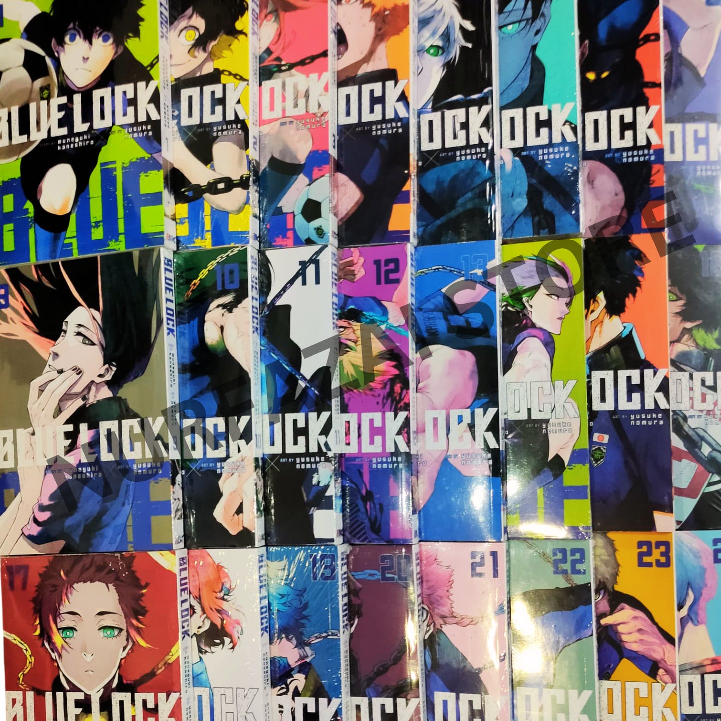 Manga Blue Lock FULL SET (Vol.1-26) by Yusuke Nomura ENGLISH VERSION Comics NEW